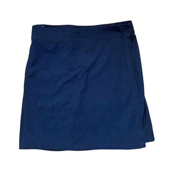 Rip Skirt Hawaii Women Skirt Size M Blue Beach Pool Vacation Length Mini Wrap - Picture 1 of 6